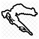 Croacia Mapa Pais Icon