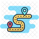 Mapa Da Trilha Icon