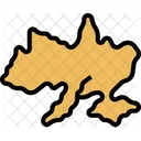 Mapa Da Ucrania Ucrania Mapa Icon