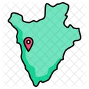 Mundo Pais Cartografia Icon