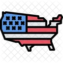 Mapa De Estados Unidos Ubicacion De Estados Unidos Mapa Icono