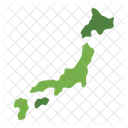 Mapa de japón  Icono