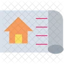 Mapa de la casa  Icono
