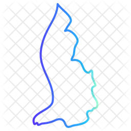 Mapa de Liechtenstein  Ícone