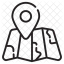 Mapa Gps Navegacao Ícone
