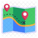 Mapa de localização  Icon