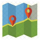 Mapa De Ubicacion Ruta De Ubicacion Ruta Icono