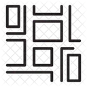 Mapa de navegação  Ícone