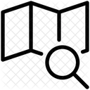 Mapa De Pesquisa Alfinete Lugar Ícone