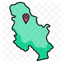 Mundo Pais Cartografia Icono