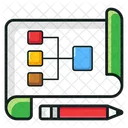 Mapa Del Sitio Diagrama De Flujo Del Sitio Web Diagrama De Flujo Del Sitio Web Icono