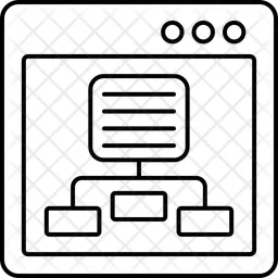 Mapa do site  Ícone