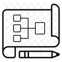 Mapa Do Site Diagrama De Fluxo Do Site Fluxograma Do Site Ícone