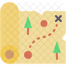 Mapa do tesouro  Ícone