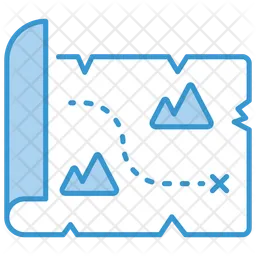 Mapa do tesouro  Ícone