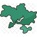 Mapa Ucrania Pais Icon