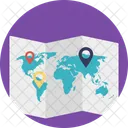 Mapa Localizacao Navegacao Ícone