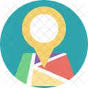 Mapa Localizacao Navegacao Ícone