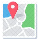 Localização do mapa  Icon