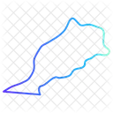 Mapa de Marrocos  Icon