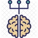 Mapa Mental Cerebro Memoria Ícone