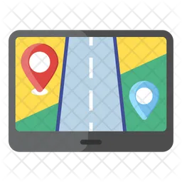 Mapa movil  Icono