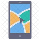 Mapa Movil Mapa Pin Icon