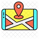 Mapa Movil Movil Mapa Icon