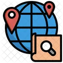 Mapa mundial  Ícone
