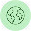 Mapa Mundi Mapa Globo Ícone