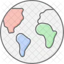 Mapa Mundi Mundo Mapa Ícone