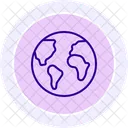 Mapa Mundi Mundo Mapa Ícone