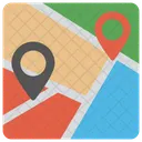 Gps Mapa Navegacion Icono