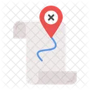 Mapa pirata  Ícone