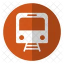 Mapa Tren Ferrocarril Icono