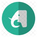 Mapa Zoologico Elefante Icon