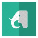 Mapa Zoologico Elefante Icon