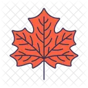 Spring Maple Leaves Icon