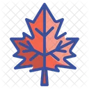 Maple Leaf Leaf Autumn Icon