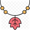 Maple leaf necklace  Icon
