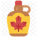Maple Syrup Sweet Food Icon