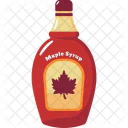 Maple Syrup Bottle  Icon