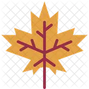 Mapleleaf Autumn Nature Icon