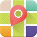 Carta geografica  Icon