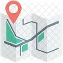 Carta geografica  Icon