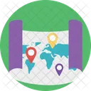 Waypoint Mappa Localizzatore Icon