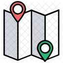 Mappa Waypoint Localizzatore Icon