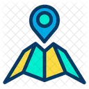 Carta geografica  Icon