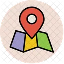 Mappa Segnaposto Localizzatore Icon