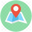 Carta geografica  Icon